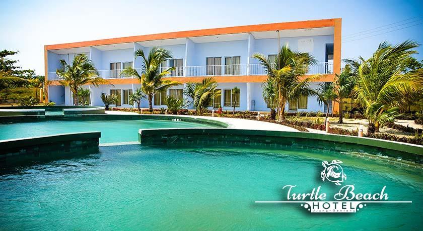 Turtle Beach Hotel Ujunggenteng Esterno foto